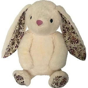 PETLOU PROMO BUNNY (15 IN, WHITE)