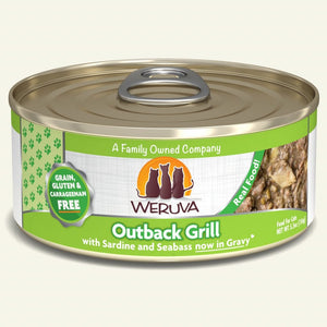 Weruva Outback Grill with Sardine and Seabass in Gravy Cat Food (5.5-oz, Single Can)