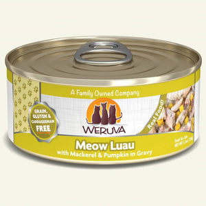 Weruva Meow Luau With Mackerel and Pumpkin Canned Cat Food (5.5-oz, Single Can)