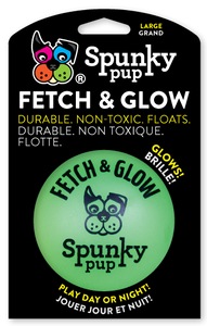 Spunky Pup Fetch & Glow Ball (Large)