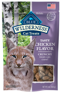 Blue Buffalo Wilderness Grain Free Chicken Crunchy Cat Treats