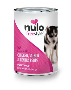 Nulo FreeStyle Chicken, Salmon, & Lentils Recipe Canned Puppy Food