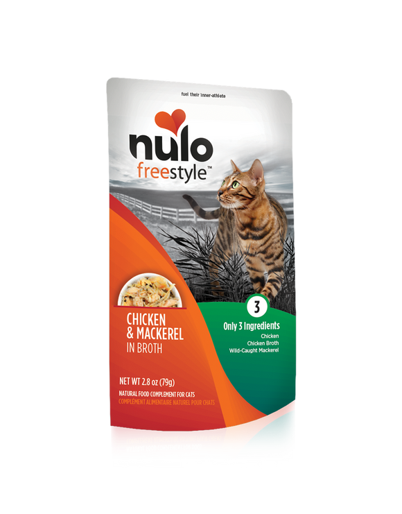 Nulo FreeStyle Chicken & Mackerel Recipe in Broth Cat Food