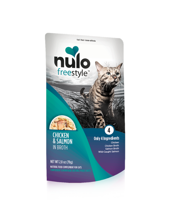 Nulo FreeStyle Chicken & Salmon in Broth Recipe for Cats