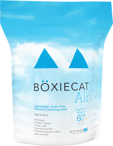 Boxiecat Air™ Lightweight, Scent Free, Premium Clumping Litter (6.5 lb)
