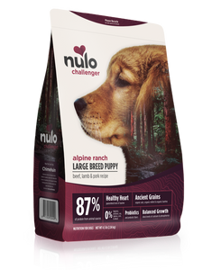 Nulo Challenger High-Meat Kibble Beef, Lamb & Pork for Large Breed Puppy Dogs