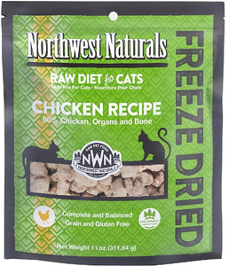 Northwest Naturals Freeze Dried Cat Nibbles Chicken Recipe