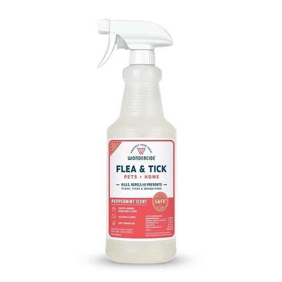 Wondercide Peppermint Flea & Tick Spray for Pets + Home