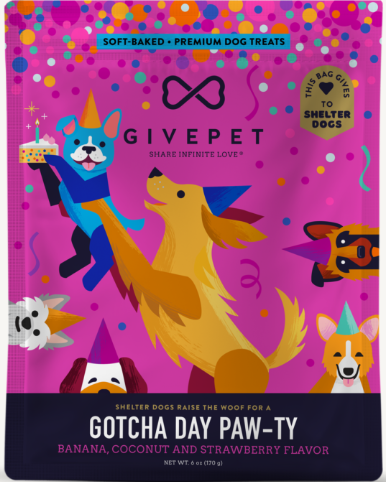 Give Pet Gotcha Day Paw-Ty