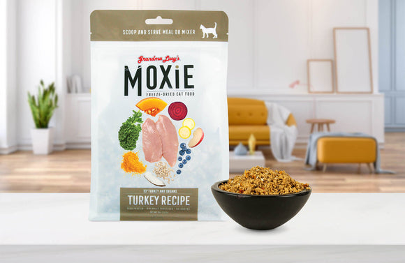Grandma Lucy's Moxie Turkey Freeze Dried Cat Food (8 oz)