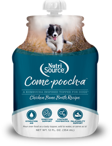 NutriSource Come-pooch-a Chicken Bone Broth for Dogs