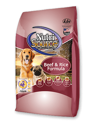 NutriSource® Beef & Rice Recipe Dog Food