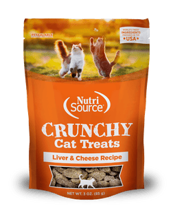 NutriSource® Crunchy Cat Liver & Cheese Treats