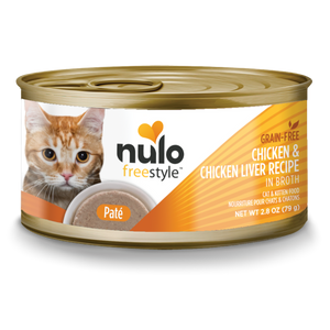 Nulo Freestyle Cat & Kitten Chicken & Chicken Liver Recipe in Broth