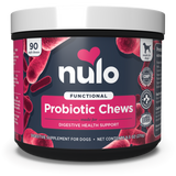 Nulo Functional Probiotic Digestive Health Support Soft Chew Supplement for Dogs