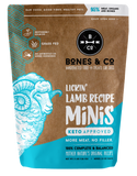 Bones & Co. Lickin' Lamb Recipe Raw Frozen Mini Patties Dog Food