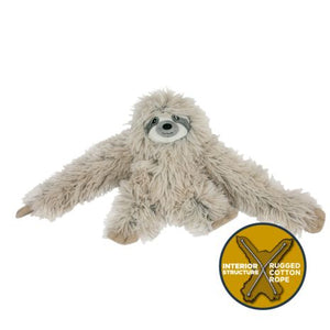 Tall Tails  Sloth Rope Body Dog Toy